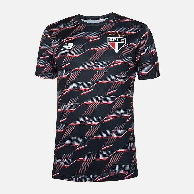 Camisa São Paulo Pré-Jogo 24/25 Torcedor New Balance Masculina