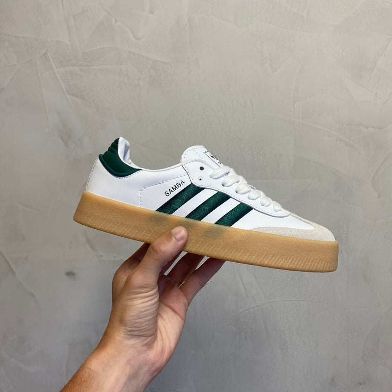 Adidas Sambae Cloud White Collegiate Green (Pronta Entrega)