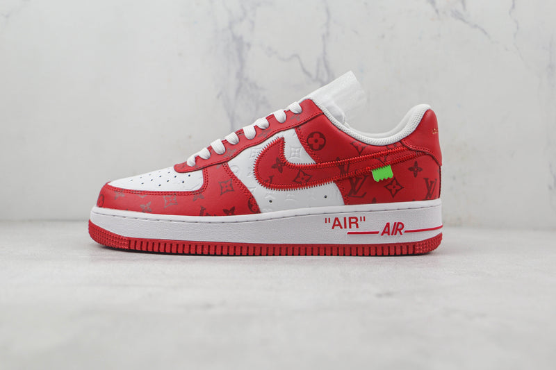 Air force 1 Low Louis Vuitton By Virgil Abloh White Red