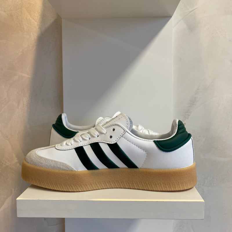 Adidas Sambae Cloud White Collegiate Green (Pronta Entrega)