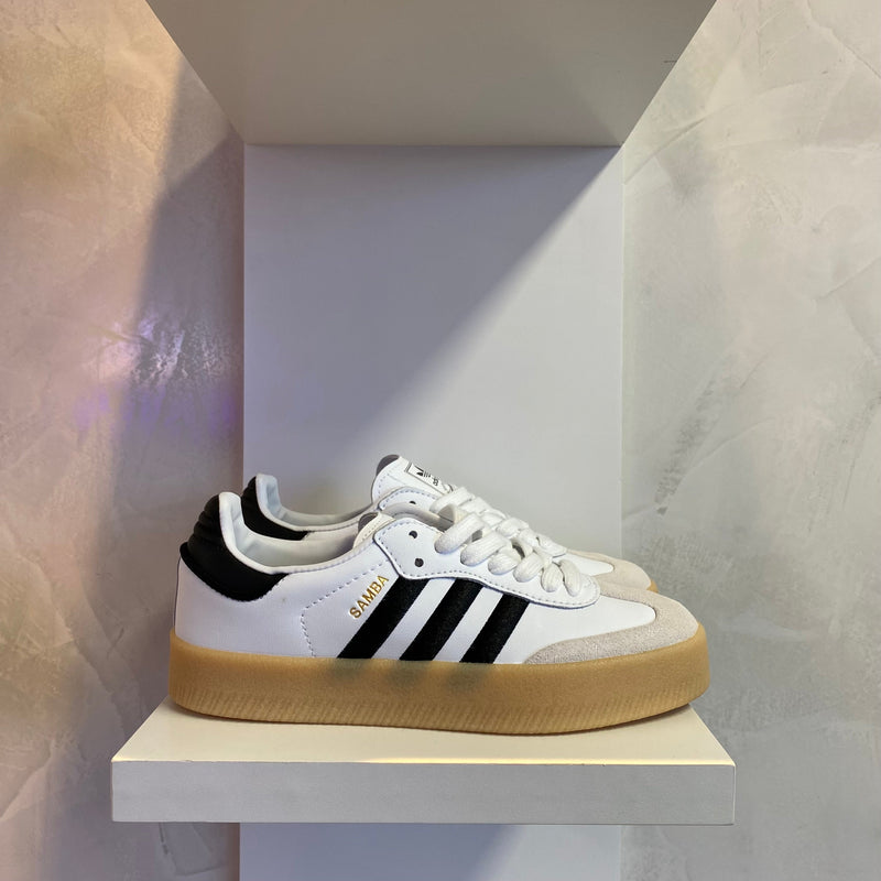 Adidas Sambae Cloud White Metallic Gold (Pronta Entrega)