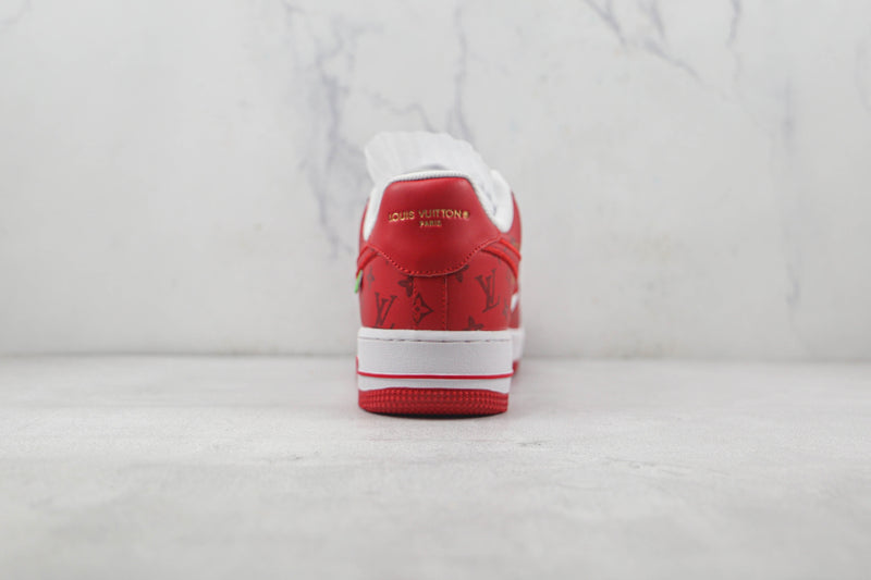 Air force 1 Low Louis Vuitton By Virgil Abloh White Red