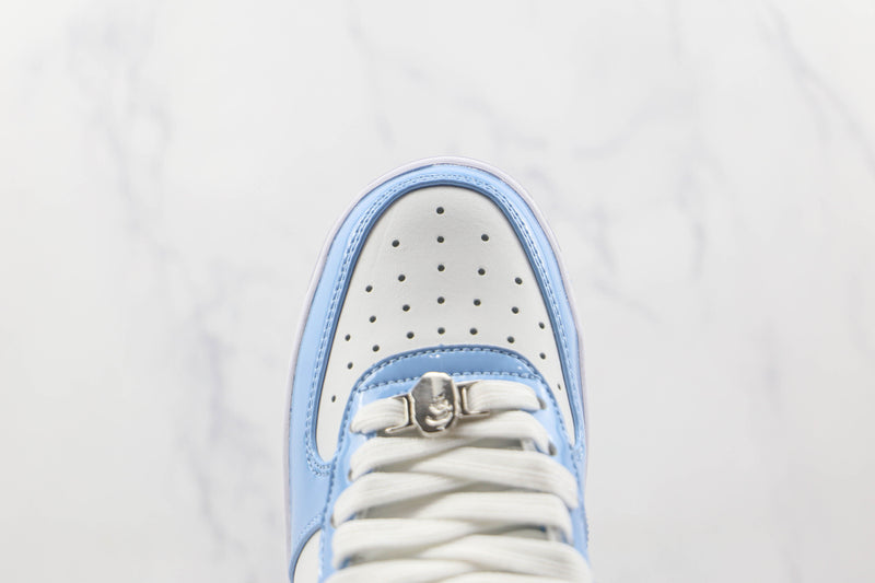 Bape Sta Patent Leather Blue White