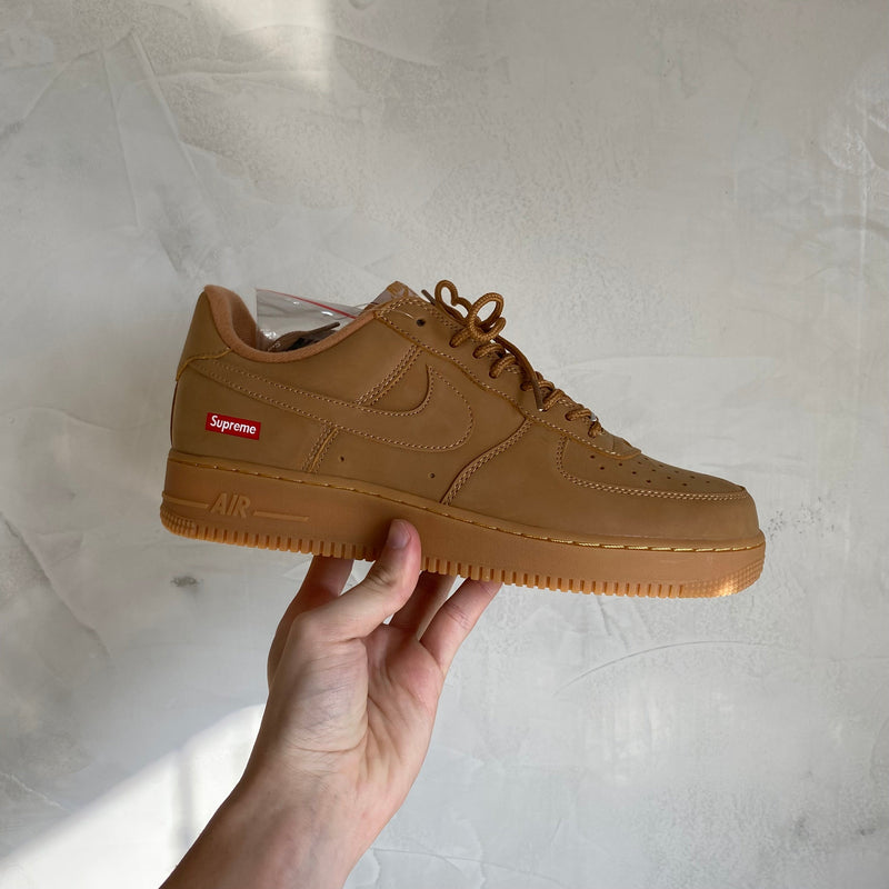 Nike Air Force 1 Low SP Supreme Wheat (Pronta Entrega)