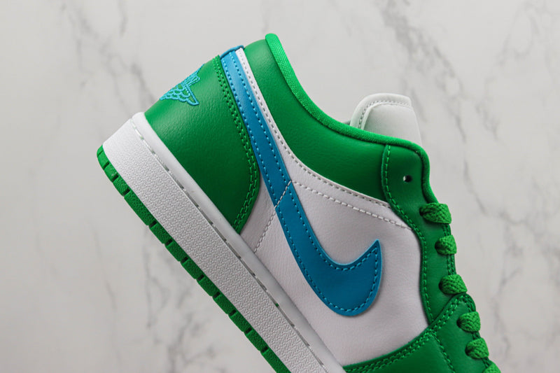 Jordan 1 Low Lucky Green Aquatone