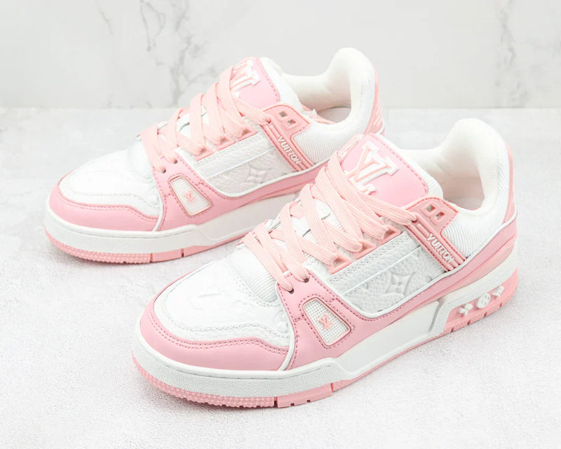 Louis Vuitton Trainer Pink Rose