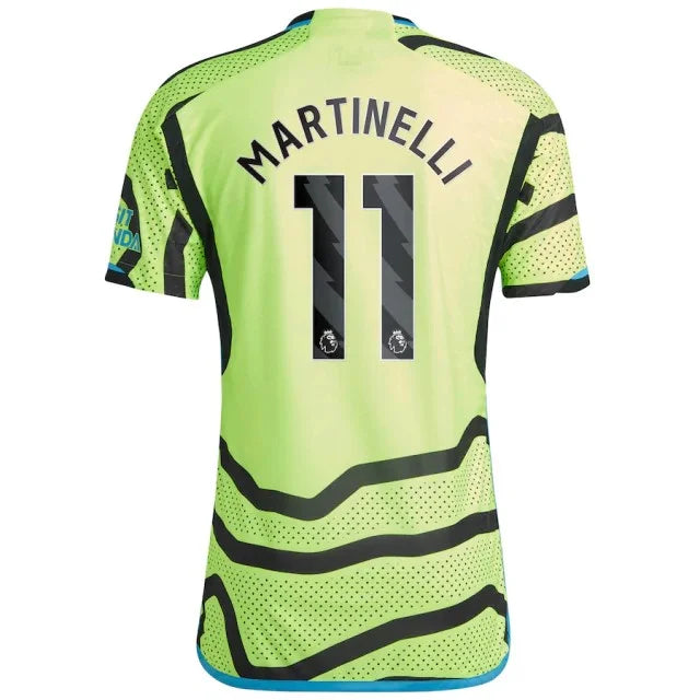 Camisa Arsenal II Reserva 23/24 - Adidas Torcedor Masculina - Personalizada MARTINELLI N°11