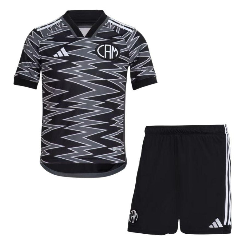 Kit infantil Atlético Mineiro Terceiro Uniforme 24/25 Adidas