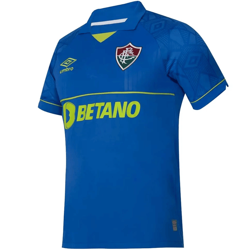 Camisa Fluminense Goleiro Azul 23/24 - Umbro Torcedor Masculina - Personalizada FÁBIO N°1