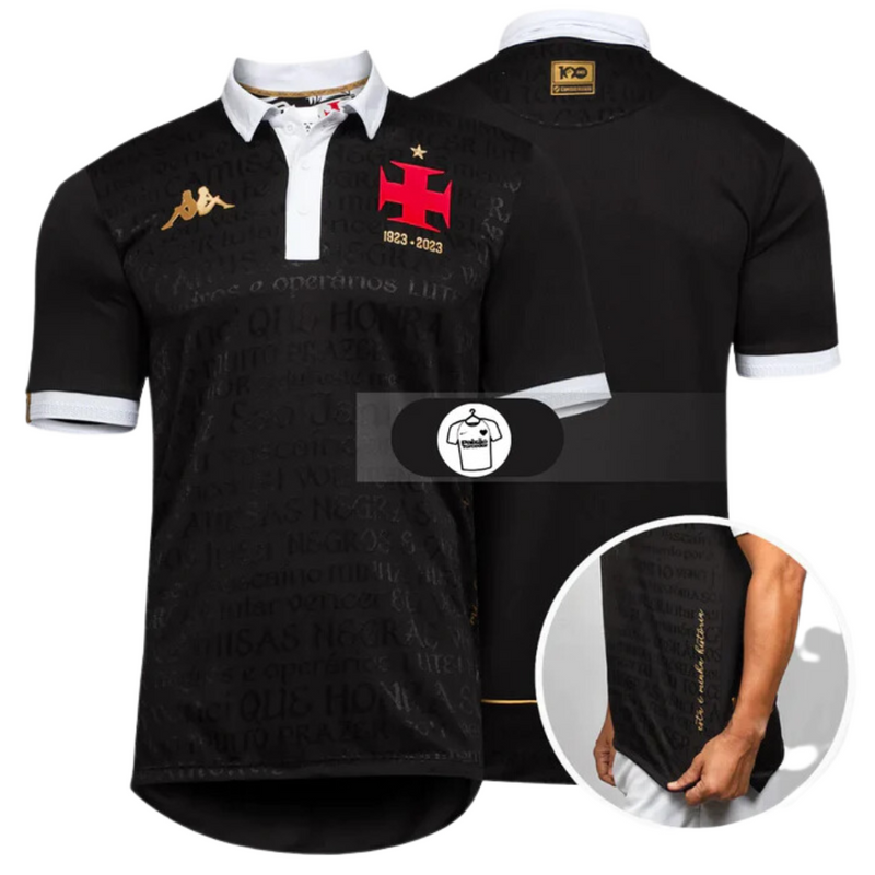 Camisa Vasco da Gama Terceiro Uniforme 23/24 - Kappa Torcedor Masculina