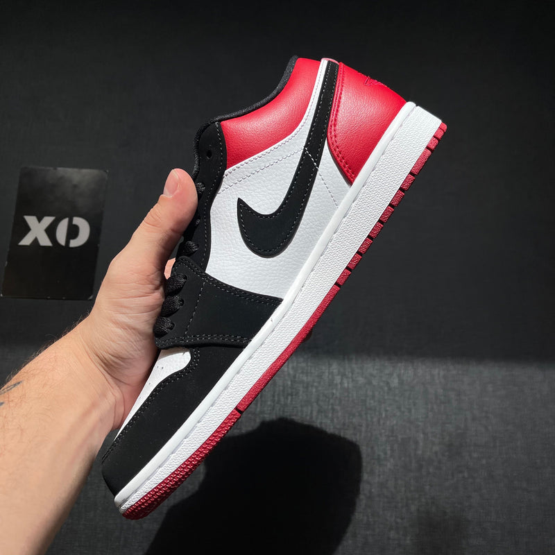 Jordan 1 Low Black Toe (Pronta Entrega)