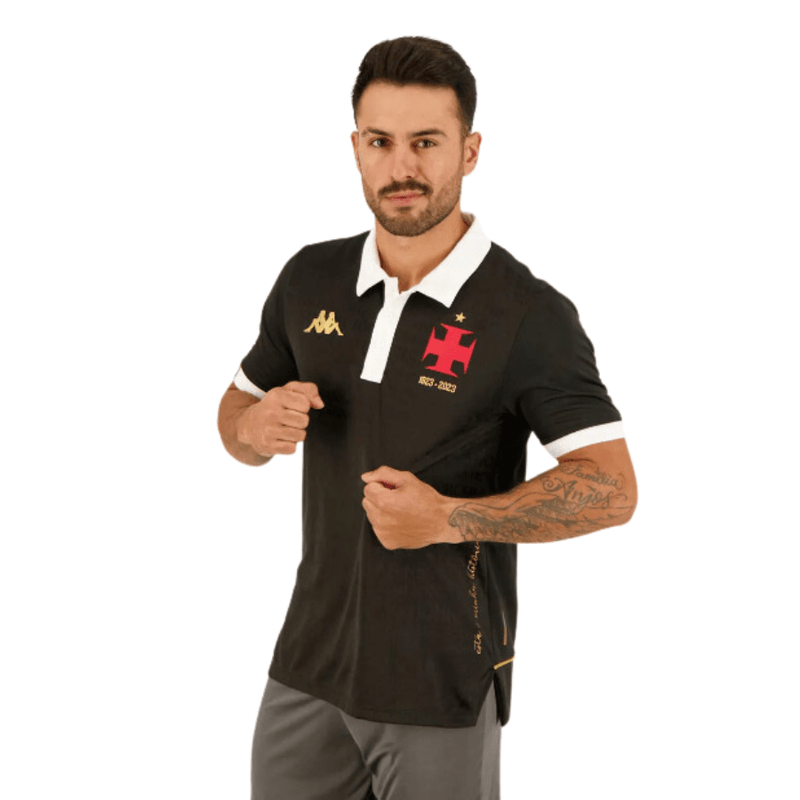 Camisa Vasco da Gama Terceiro Uniforme 23/24 - Kappa Torcedor Masculina