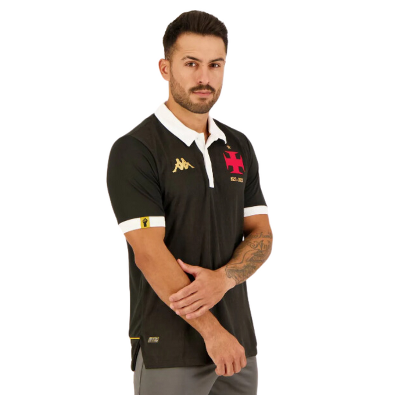 Camisa Vasco da Gama Terceiro Uniforme 23/24 - Kappa Torcedor Masculina