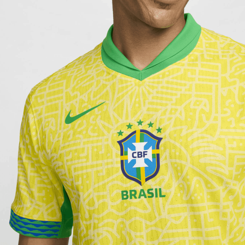 Camisa Brasil Titular 24/25 - Nike Torcedor Masculina