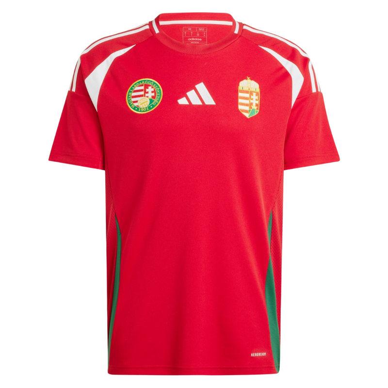 Camisa Hungria  Titular 24/25 - Adidas Torcedor Masculina