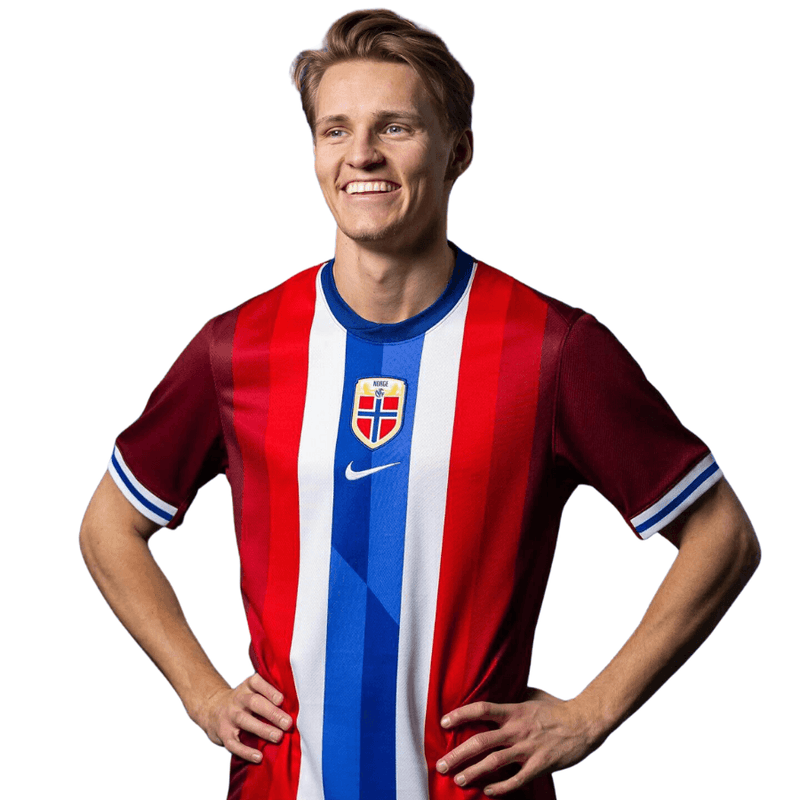 Camisa Noruega Titular 24/25 - Nike Torcedor Masculina