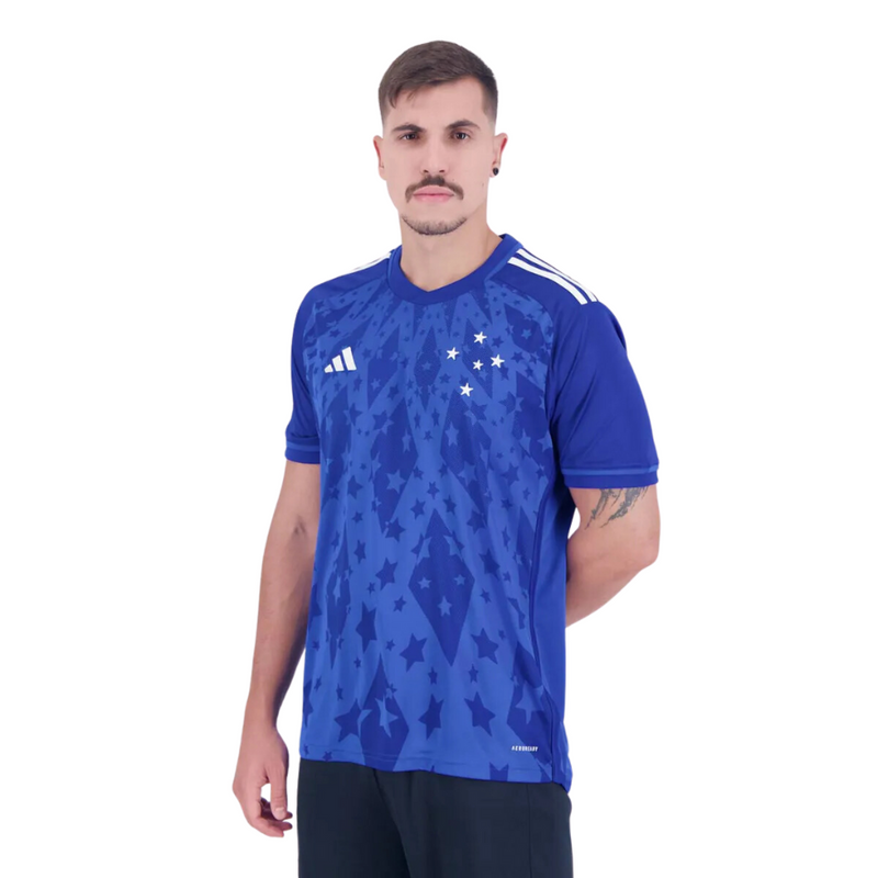 Camisa Cruzeiro Titular 24/25 - Adidas Torcedor Masculina