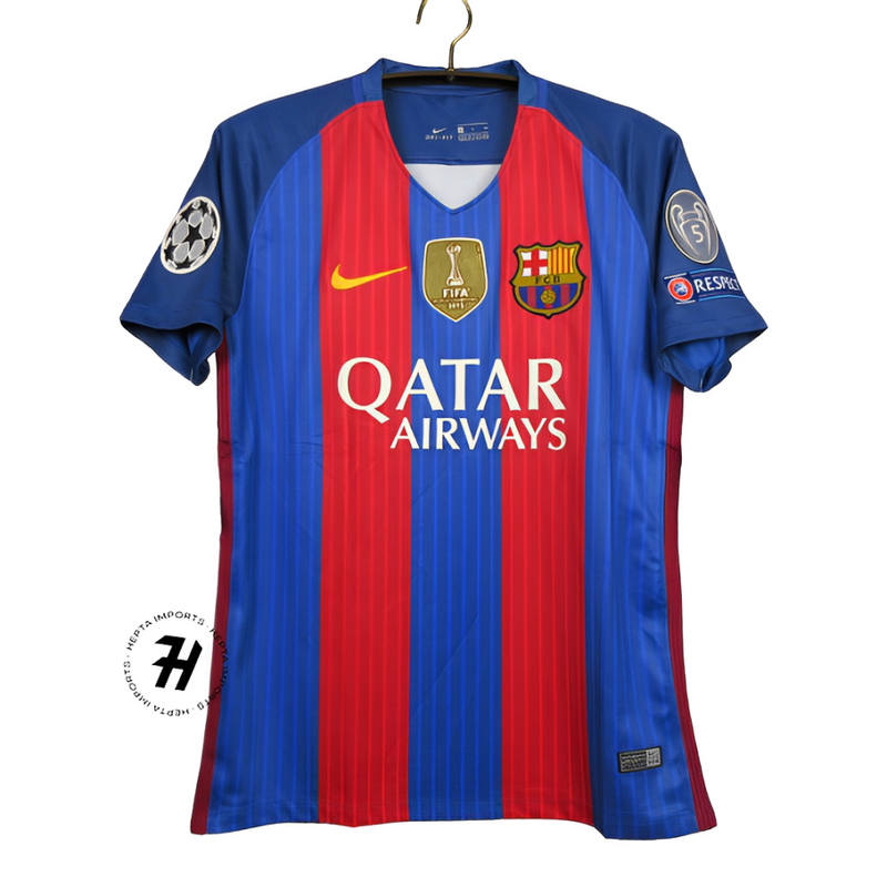 Camisa Barcelona - Retrô 2016/17 - NEYMAR JR