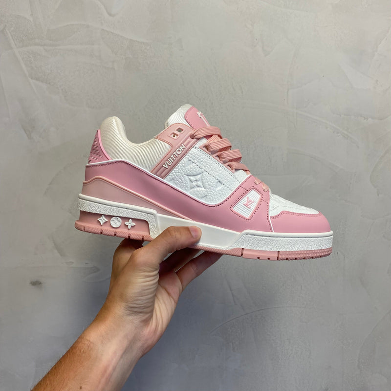 Louis Vuitton Trainer Pink Rose (Pronta Entrega)