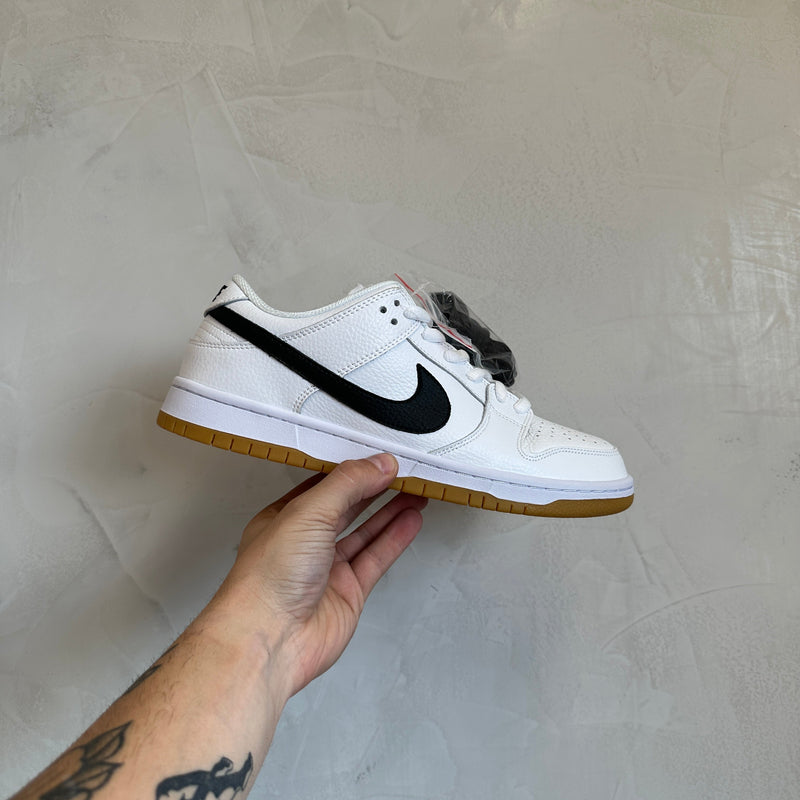 Nike SB Dunk Low Orange White Label Black (Pronta Entrega)