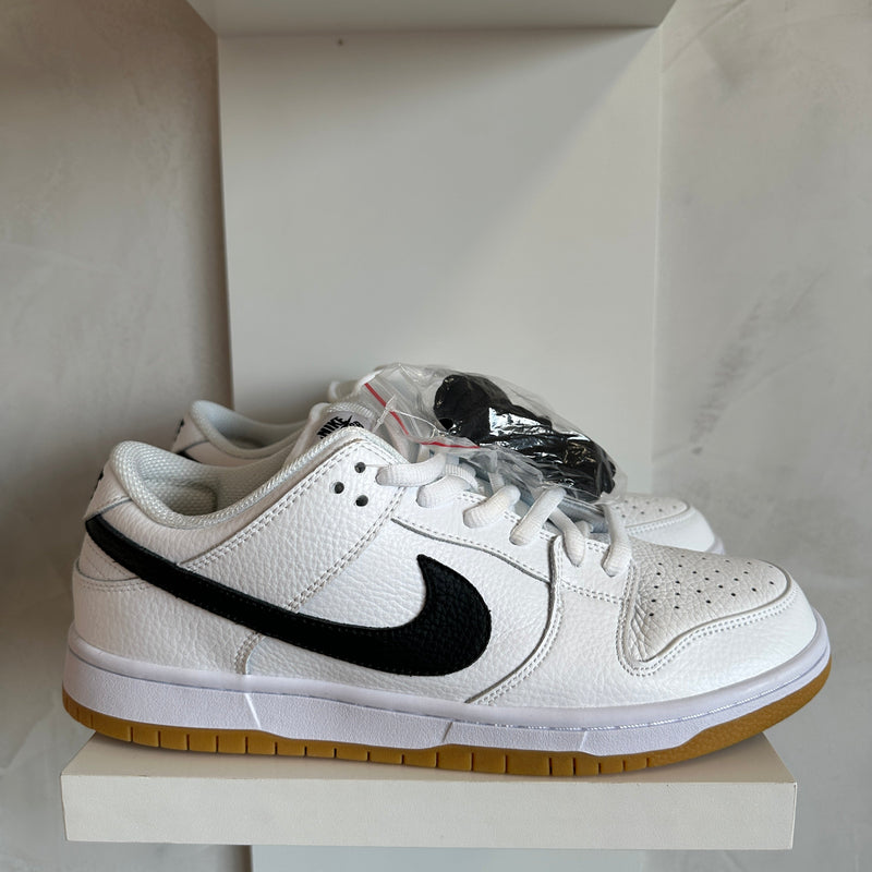 Nike SB Dunk Low Orange White Label Black (Pronta Entrega)