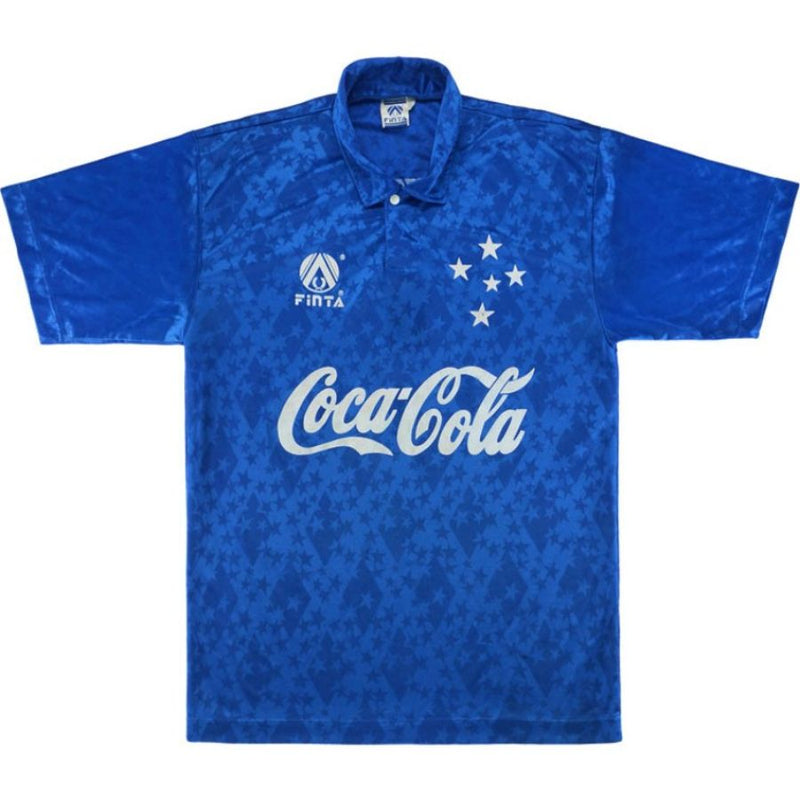 Camisa Cruzeiro Retro 1994  Finta Coca-Cola