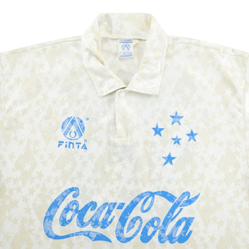 Camisa Cruzeiro Retro 1994  Finta Coca-Cola