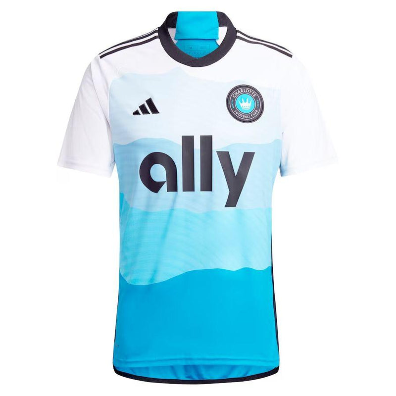 Camisa Charlotte Titular 24/25 - Adidas Torcedor Masculina