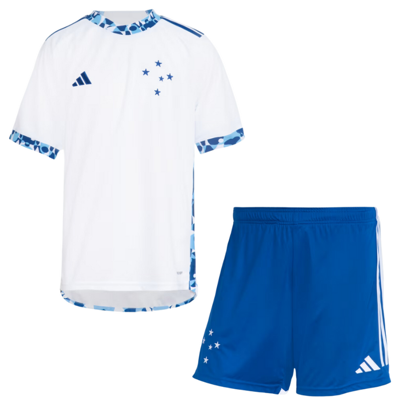 Kit infantil Cuzeiro Reserva Uniforme 24/25 Adidas