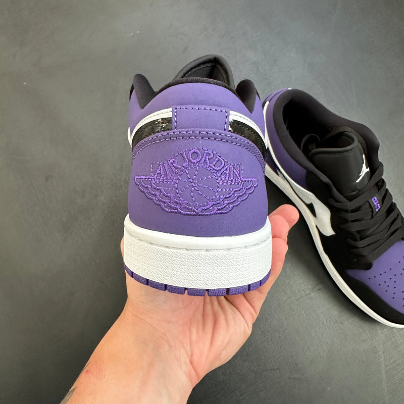 Jordan 1 Low Court Purple (Pronta Entrega)