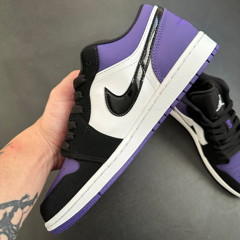 Jordan 1 Low Court Purple (Pronta Entrega)