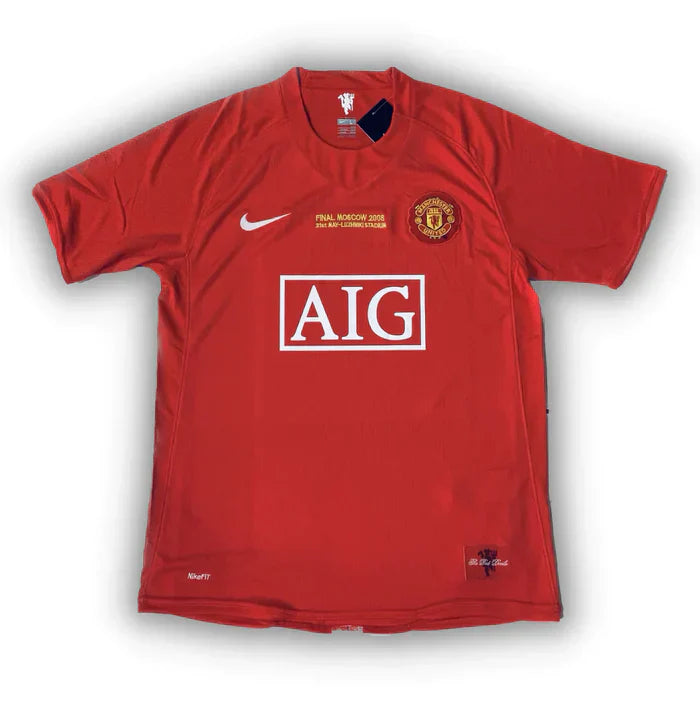 Camisa Manchester United Titular Retro 2007/08 - Nike Torcedor Masculina